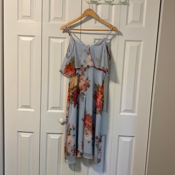 Cynthia Steffe Designer Cocktail Dress - Gorgeous chiffon -Sz 0 - Picture 4 of 8